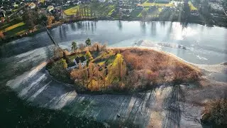 The stunning nature near the river rhine - Mavic 3 Cinematic