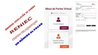 ✔️✔️REFUND OF RENIEC FEES /when you paid with the wrong ID number🚨🚨🚨🚨