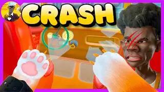 Crazy Cat CRASHES CAR!? | I am Cat VR Full Game