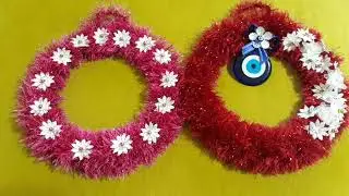 çok kolay/kapı süsü#yapımı DIY