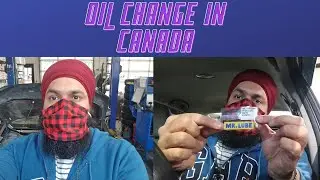 Oil change in my Honda Civic| Winnipeg| Canada| Indian| Mr. Lube| Lets Go Travel Vlogs|