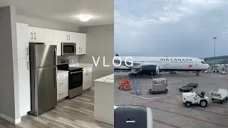 Recibiendo las llaves del nuevo departamento en Canadá