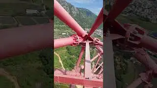 Installation of Air Traffic Obstruction Lights on Towers#tower #obstructionlight  #transmissionlines