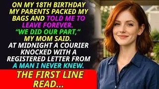 My Parents Kicked Me Out On My 18th Birthday — The Letter From My Real Father Arrived At Midnight