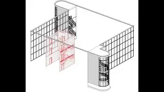 Revit Project Phasing 4: Washrooms, Shaft & Vestibules
