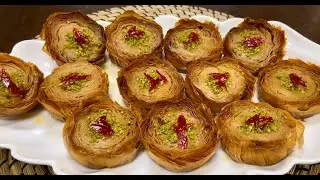 بأسهل الطرق رح نعمل اطيب بقلاوة وبمكونات بسيطة وصحة وعافية #رمضان