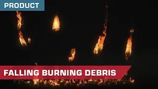 Falling Burning Debris Stock Footage Now Available | ActionVFX