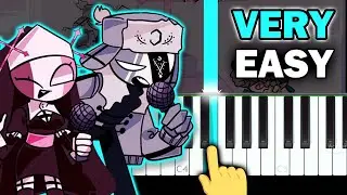 Glazomer - Friday Night Funkin (Mid Fight Masses) - VERY EASY Piano tutorial