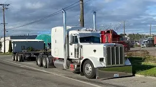 October 19, 2023 продолжаем работать Peterbilt 389￼