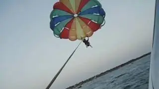 Live Accident: Accident during parasailing in Bagha Beach, Goa