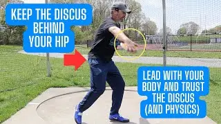 How to Keep the Discus Behind Your Hip! Discus Mistakes and Corrections - Drills