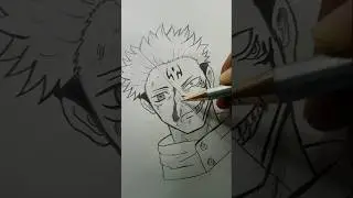 Drawing Sukuna amd Yuji Itadori #stylishart
