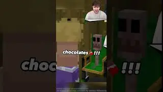 THEY'RE SELLING CHOCOLATE 🍫 In #minecraft #spongebob
