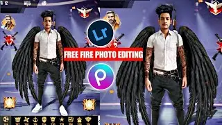 TRENDING FREE FIRE PHOTO EDITING🔥/ STEP BY STEP IN PICARTS 📸 / TUTORIAL VIDEO IN HINDI - rakesheditz