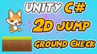 Unity 2D Platformer Player Controller - Player Jump & Ground Check