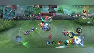 Жаркий бой, удалось вырвать победу. Mobile Legends
