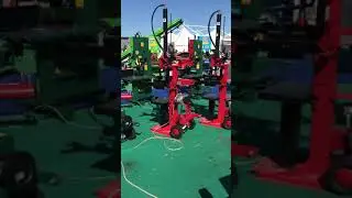 Spaccalegna da 40 ton. corsa 2500 azionato con telecomando elettronico