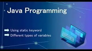 Java - static keyword - Types of variables #java #static #keyword