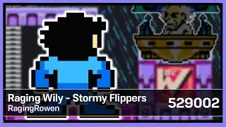 Assaulting Dr. Wily's Castle in the Storm - Mega Man Maker