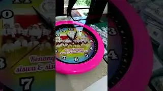 jam dinding foto dan ganci akrilik