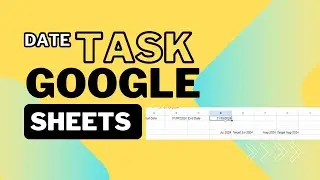 Work with date in google sheet in hindi || google sheets tips and tricks