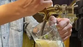 Розлив пива через Пегас+кран