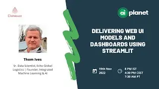 Be Pythonic And Deliver Web UI Models And Dashboards Using Streamlit