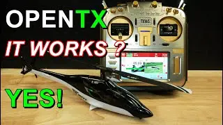 Esky 300 V2 Open TX Setup - Programming Steps, Binding, Flight Test (also works on Blade's 150FX).