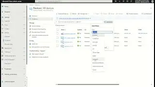 Enhanced Devices List Management Experience (Microsoft Entra)
