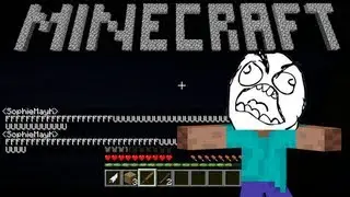 Biggest Noob you will ever see - Girl Play Minecraft