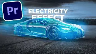 How to create an ELECTRICITY EFFECT on an object in Adobe Premier Pro | Adobe Premiere Pro tutorial