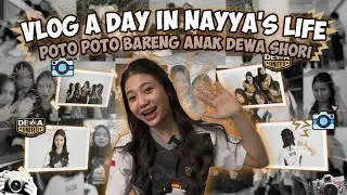 VLOG KESEHARIAN NAYYA BARENG SEMUA TIM DEWA! PHOTOSHOOT ANAK FF SERU BANGET! - DAILY IN MY LIFE