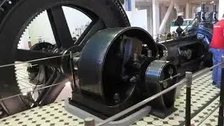 Technoseum Steam Generator running