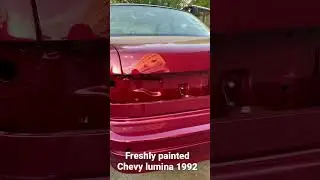 Freshly painted Chevrolet lumina 1992