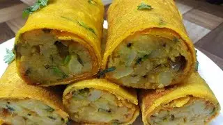 बेसन और आलू का  ऐसा टेस्टी नाश्ता जिसे देखकर आप कहोगे की पहले क्यों नहीं बताया ये तरीका | breakfast