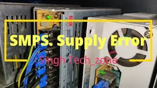 KONIKA FLEX MACHINE || System can't detect the signal of carriage position encoder error || SMPS