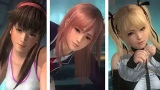 Dead or Alive 5: All Characters Lose Poses (Default Costumes)
