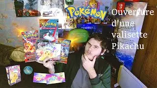 Ouverture d'une valisette Pikachu téracristal. (la chance est-elle avec moi?)