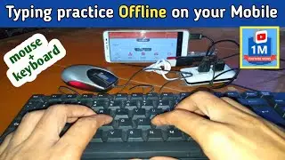 mobile se keyboard and mouse contact karke typing kaise kare