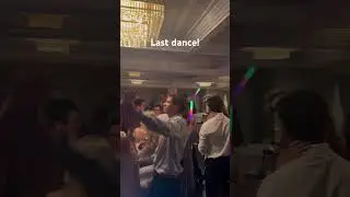 This was a fun moment for a La Jolla wedding’s last dance! #lajollawedding #lajolladj @