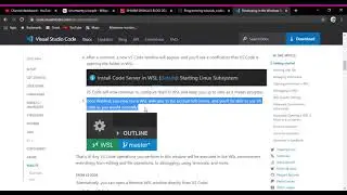 windows subsystem for linux with visual studio code ....It is very simple