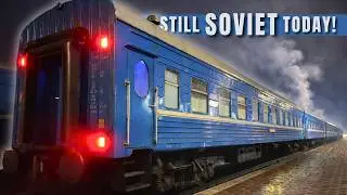 13 Hours on an Old Soviet Sleeper Train | Kyrgyzstan–Kazakhstan