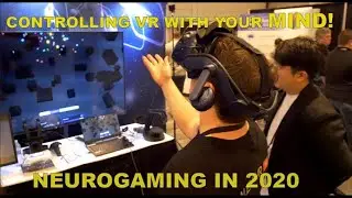 Controlling VR with your Mind - Looxid Link Neurogaming in 2020