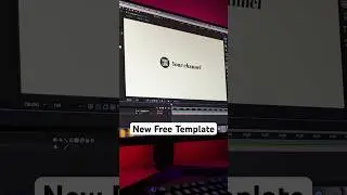 *Free* Simple Logo Animation Template #free aftereffectsintro #freeintro #design #animation