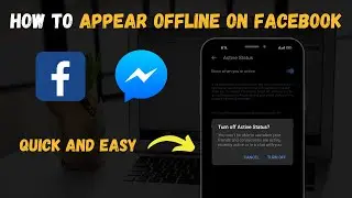 ✅ How To Turn Off Facebook Active Now - How to Appear Offline on Facebook 2022