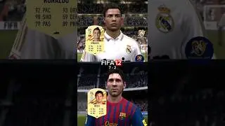 Ronaldo vs Messi Transformation & Rating From FIFA 04 To EA Sports FC 24
