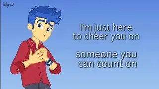 My Little Pony : Equestria Girls  -Cheer You On | Flash Sentry { Music Video Lyric }