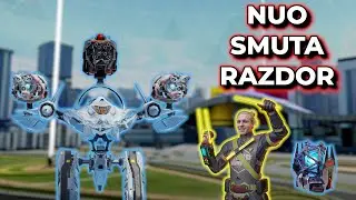 WR - Nuo Smuta Razdor Torturing Enemies With Curving Bullets | War Robots
