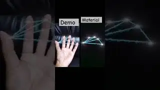 Finger light effect special effects material#greenscreen #shorts