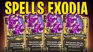 GET 8X COPIES OF ANY SPELL!  | Hearthstone Battlegrounds